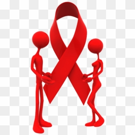 Logo Of Hiv Aids, HD Png Download - aids ribbon png