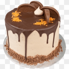 Deserts Delivered-18 - Chocolate Orange Cake Png, Transparent Png - chocolate dripping png