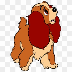 Disney"s Lady And The Tramp Images Clip Art Hd Wallpaper - Cocker Spaniel In Disney, HD Png Download - lady and the tramp png