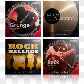 Massive Rock Bundle By Ueberschall - Album Cover, HD Png Download - grunge filter png