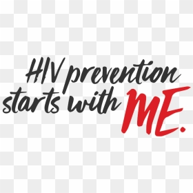 National Women And Girls Hiv/aids Awareness Day - Hiv Prevention Starts With Me, HD Png Download - aids ribbon png