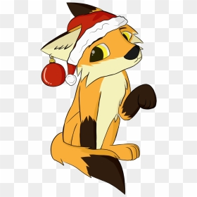 Fox Png Alpha Christmas Wolf Anime Wwwpicturesbosscom - Christmas Foxes Clipart, Transparent Png - anime wolf png