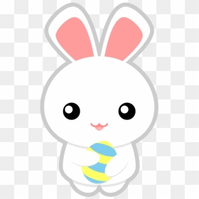 Easter Bunny Head Free Download Clipart - Easter Bunny Cute Cartoon, HD Png Download - chocolate bunny png