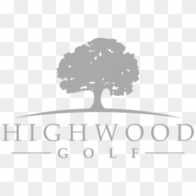 Highwood Footer Logo - Oak, HD Png Download - golfer silhouette png