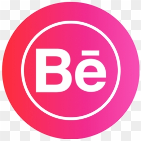 Behance - Circle, HD Png Download - behance icon png