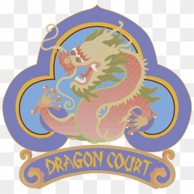 Dragon Court Logo Png Transparent, Png Download - dragon symbol png