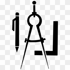 Drafting Tools Clipart Clip Art Free Library Drafting - Drawing Compass Clipart Png, Transparent Png - tools clipart png
