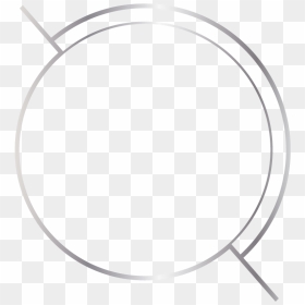 Circle, HD Png Download - circle with a line through it png