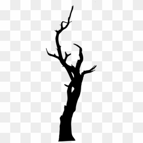 Dead Tree Silhouette - Portable Network Graphics, HD Png Download - dead tree silhouette png