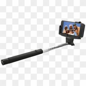 Wireless Selfie Stick With Bluetooth For Android - Transparent Selfie Stick Png, Png Download - selfie stick png