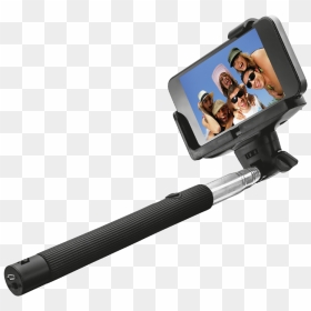 Wireless Selfie Stick - Селфи Палка С Телефоном, HD Png Download - selfie stick png