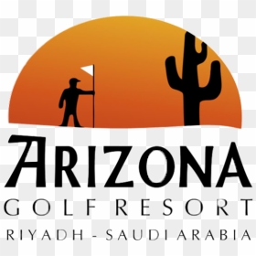 Arizona Golf Resort Logo, HD Png Download - golfer silhouette png