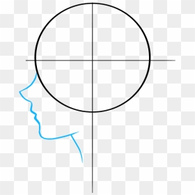 How To Draw Anime Boy Face - Mandala Of Health Model, HD Png Download - anime lines png