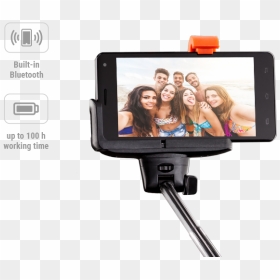 Selfie Stick B1 With Ico2 - Iphone, HD Png Download - selfie stick png