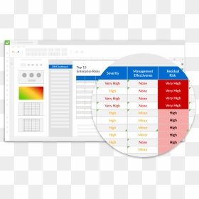 Workiva Platform Erm Dashboard - Enterprise Risk Management Dashboard, HD Png Download - risk icon png