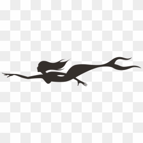 Merma#logo - Illustration, HD Png Download - mermaid tail silhouette png
