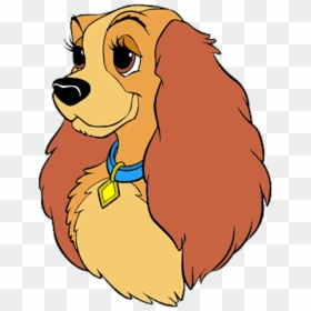Disney"s Lady And The Tramp Achtergrond Entitled Clip - Dama Disney, HD Png Download - lady and the tramp png