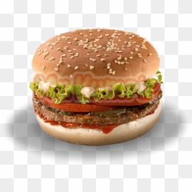 Double Grilled Chicken Burger Png, Transparent Png - hamburger.png