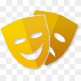 Comedy Mask Png, Transparent Png - comedy mask png