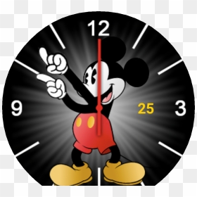 Mickey Face Png , Png Download - Mickey Mouse Samsung Watch, Transparent Png - mickey face png