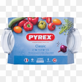 Pyrex Glas Oval Casserole 5.8 L, HD Png Download - pyrex png