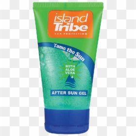 Island Tribe After Sun Gel With Aloe Vera, 125ml"   - Skin Care, HD Png Download - tribal sun png