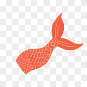 Mermaid Tail Print & Cut File - Illustration, HD Png Download - mermaid tail silhouette png