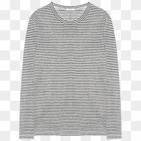 Luxe Linen Ls Tee, Black/white Stripe - Cardigan, HD Png Download - white stripe png