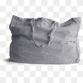 Linge Particulier - Bag - Medium - Black/white Stripe - Tote Bag, HD Png Download - white stripe png