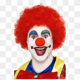 Clown With Blue Hair , Png Download - Red Nose Day Clown, Transparent Png - clown hair png