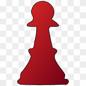 Chess Piece Pawn Chess Table Chess Set - Red Pawn, HD Png Download - pawn png