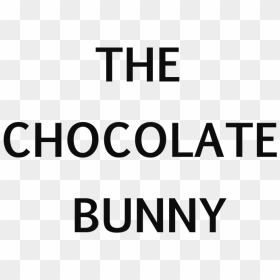 Black-and-white, HD Png Download - chocolate bunny png