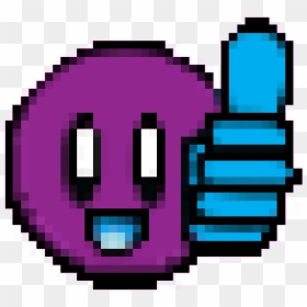 1 Up Thumbs1000px - Planet Pixel Art Png, Transparent Png - thumbs up .png
