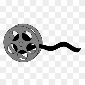 Film Reel Cartoon Clapperboard Clip Art - Film Clipart, HD Png Download - movie clipart png