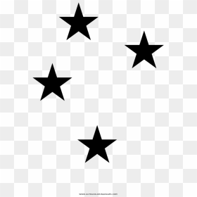 Estrellas Negras Png - Royal New Zealand Navy Flag, Transparent Png - estrellitas png