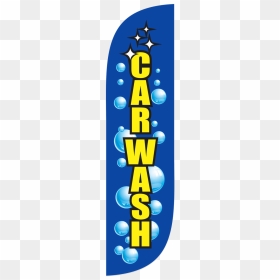 5ft Car Wash Feather Flag Bubbles, HD Png Download - car wash bubbles png