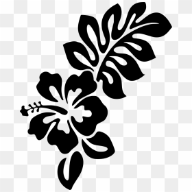 Hibiscus Clip Art , Png Download - Hawaiian Flower Svg Free, Transparent Png - hibiscus clipart png