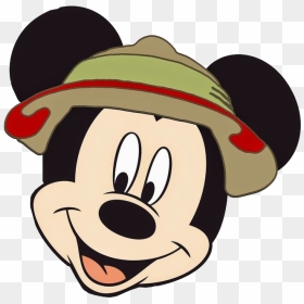 Mickey Safari Png, Transparent Png - mickey face png