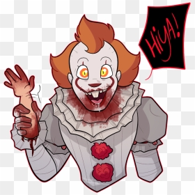 Cute Pennywise Transparent Background, HD Png Download - pennywise the clown png