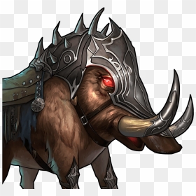 Gems Of War Wikia - Armored Boar, HD Png Download - boar png