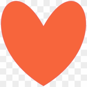 Library Of Orange Heart Vector Free Download Png Files - Light Red Heart Png, Transparent Png - hearts vector png