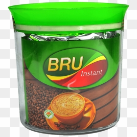 Coffee Jar - Bru Instant Coffee Powder, HD Png Download - jar jar png