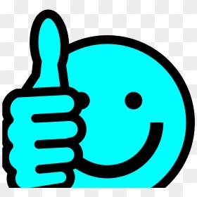 Baby Blue Thumbs Up Svg Clip Arts - Thumbs Up Clipart Png, Transparent Png - thumbs up .png