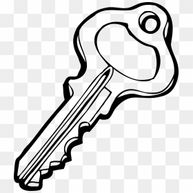 Success And Roles Clipart Of Keys, Key And Marketing - Line Art, HD Png Download - key to success png
