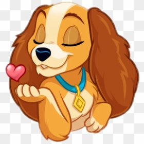 #lady #tramp #ladyandthetramp #hearts #love - Mi Ritiro Nel Mio Pigiama, HD Png Download - lady and the tramp png