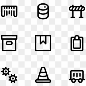 Iconos De Comunicación Y Transportes, HD Png Download - manufacturing icon png