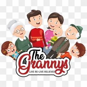 The Granny Aims To Help People Build And Secure Someone"s - Cartoon, HD Png Download - granny png