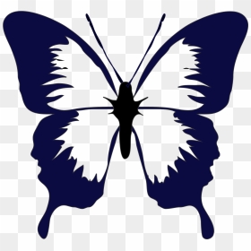 Butterfly Clip Art, HD Png Download - butterfly outline png