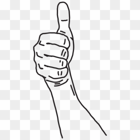 Thumbsup2-01 - Sketch, HD Png Download - thumbs up .png