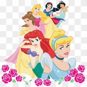 Princesas-disney06 - Disney Princess Wallpaper Circle, HD Png Download - princesas png